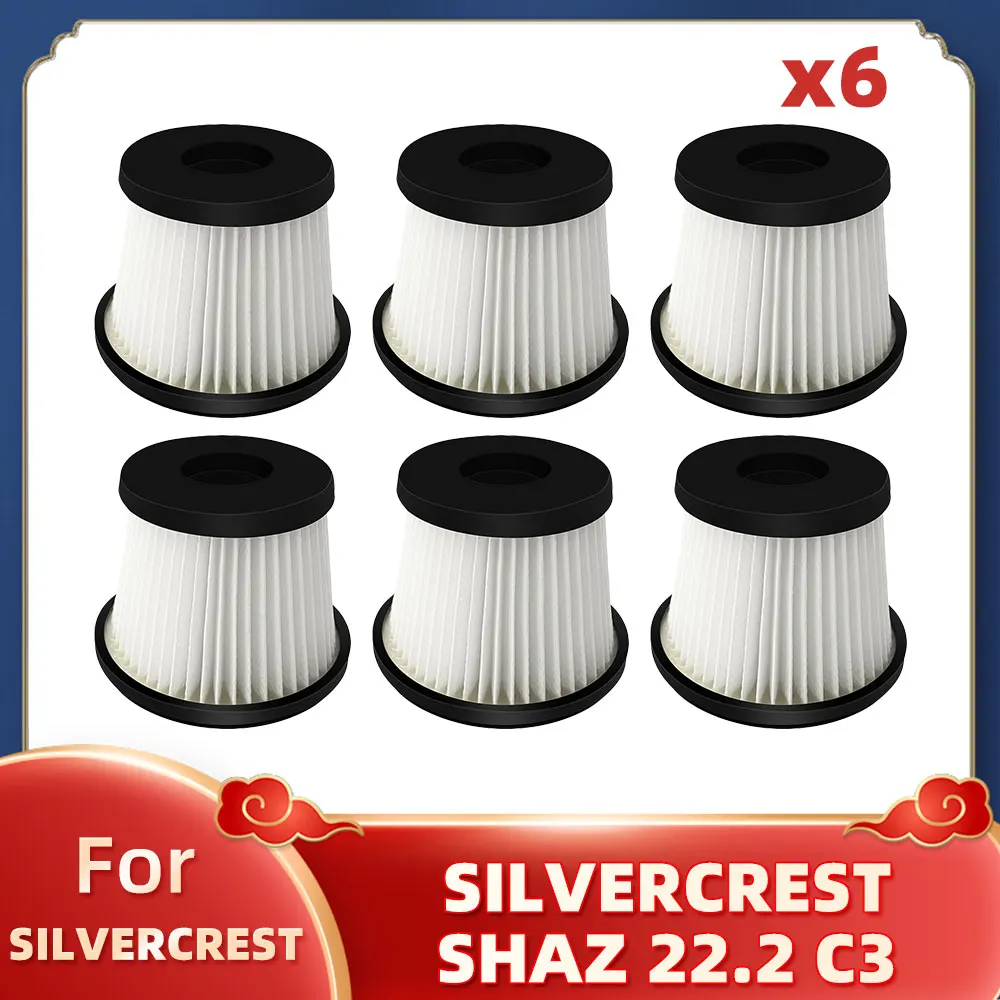 

For SILVERCREST SHAZ 22.2 C3 Handle Cordless Vacuum Cleaner Hepa Filter Replacement Spare Parts Accessories