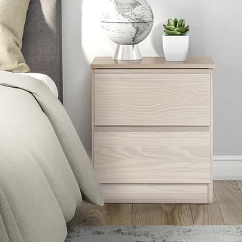 

Bedside de 2 drawers from solid wood