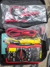 Multimetro Digital ANENG SZ18 9999 polimetro tester profesional multimeter pinza amperimetrica comprobador valores eficaces verdaderos probador analógico Multimetro DIY condensador Transistor NCV probadores medidor Lcr