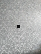 UBARO-Interruptor táctil con Panel de cristal blanco, pulsador estándar europeo de luz Ac230v, 1 Banda, Control único, lámpara de pared