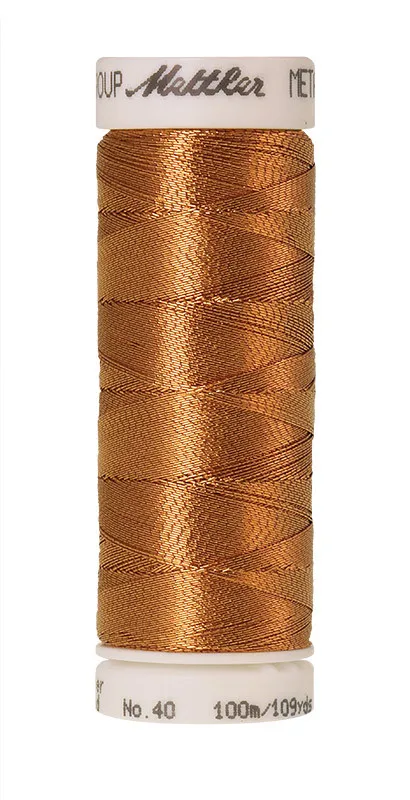 Нить для вышивания металлик AMANN GROUP METALLIC METTLER, цвет 1134, 100 м