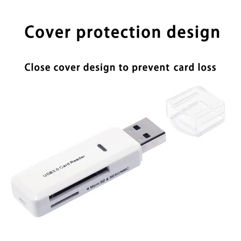 USB 3,0 мульти умный считыватель карт памяти OTG адаптер мини кардридер для Micro SD/TF/SDXC/MMC Microsd ПК компьютер Ноутбук