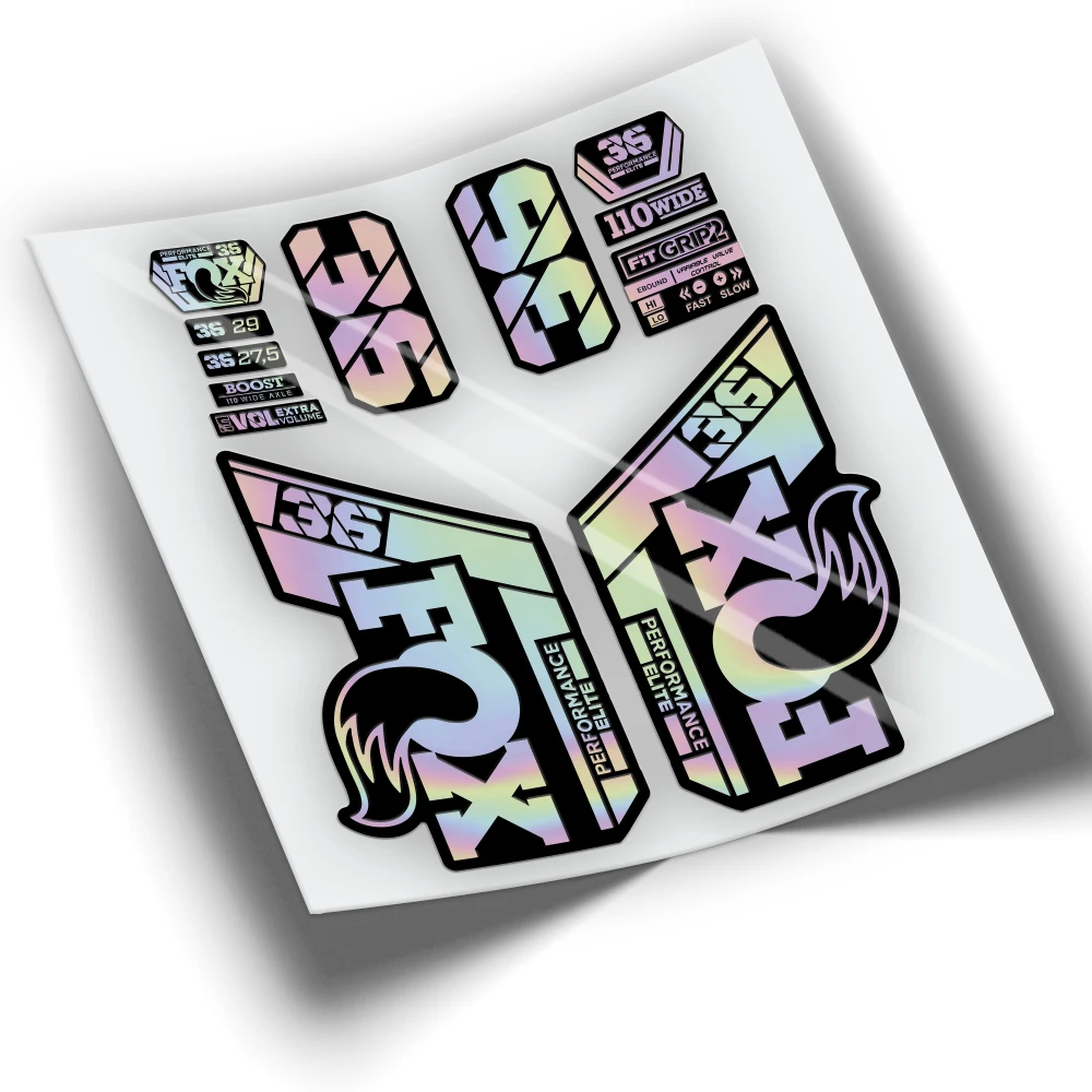 Adesivi Fox 36 Performance Elite 202 Wp427 Adesivi Per Mountain Bike Adesivi Per Ciclismo Accessori Bici