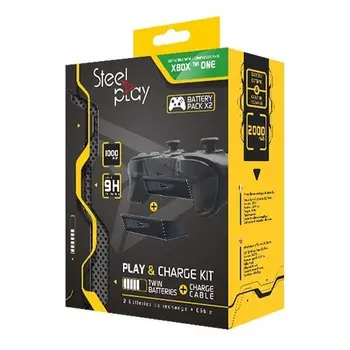 

Kit Play and Charge Steelplay for Xbox One with 2 batteries + cord