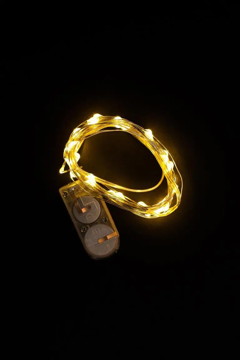 Garland strand &quotdew" bedroom holiday decoration 4 m cord silver color 40 led Bel. теп.(mini) battery powered | Освещение