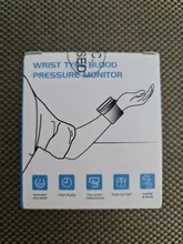 BOXYM-Monitor de presión arterial Digital para muñeca, tonómetro médico con pantalla LCD, esfigmomanómetro automático, para muñeca
