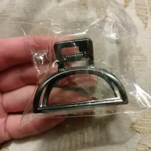 Pinzas geométricas para el pelo para niña y mujer, abrazaderas de garra para el pelo con forma de cangrejo y Luna, accesorios de Color sólido, horquilla de tamaño grande/Mini, 2020