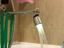 Diffuser Nozzle FILTER-ADAPTER Tap-Aerator Swivel-Faucet Kitchen-Accessories Led-Light