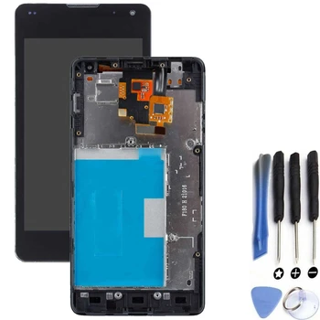 

Full screen with frame for LG Optimus G E975 LS970 E973 Black