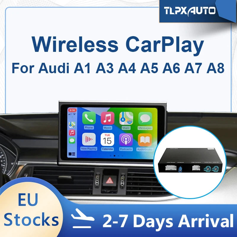 Wireless Carplay MMI Android auto Interface box For AUDI A1 A3 A4 A5 A6