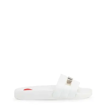 

Love Moschino-JA28022G1AID-White woman Flip Flops, summer footwear