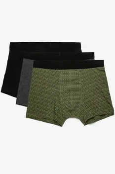 

Koton Male Green 3'lü Boxer 0 YLM91333MK