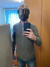 BOLLFO-Gafas de esquí para Snowboard, gafas de esquí para nieve, a prueba de viento, gafas de vidrio para Motocross con filtro para la boca