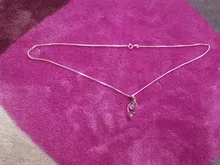 NEHZY-collar de plata de ley 925 para mujer, colgante simple retro de circonita de cristal de alta calidad, 45CM de largo