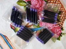 Pluma estilográfica de alta calidad, recarga de tinta, 25 uds. De diámetro, 2,6mm, 3,4mm, estándar internacional, papelería, suministros de oficina, pluma de tinta