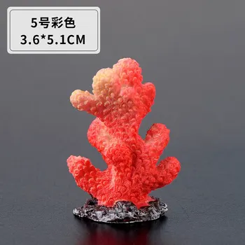 

Resin Coral Decoration Colorful Fish Aquarium Decoration Artificial Coral for fish Tank