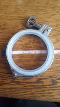 1.522.533.54Stainless Steel Sanitary Tri Clamp Clamps Clover for Ferrule SS304