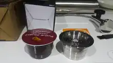 CAFETEIRA-FILTER Capsule Refillable Classic-Machine Stainless-Steel Icafilas Caffitaly