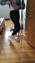 Mallas de mujer para invierno de cintura alta, pantalones de piel hasta el tobillo, de terciopelo, talla grande 2XL