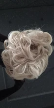 Hair-Extensions Hairpiece Ponytail Rubber-Band Curly Messy Bun Updo Elastic Women 