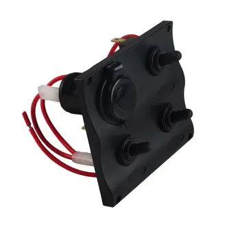 

Panel on-board power supply 3 switches, cigarette lighter socket c91339
