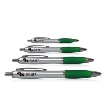 

Metal Look Green Ballpoint Pen (100 Pcs)