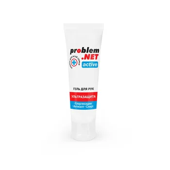 

Gel antiseptic hand "problem. Net. active" 50g item No. Lb-14017