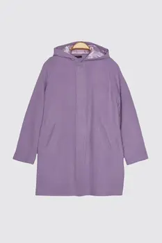 

Trendyol Hooded Zipper Stamp Coat TWOAW21KB0122
