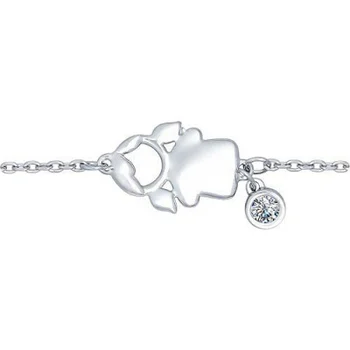 

Sokolov bracelet with 1 cubic zirconia Silver