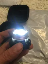 Headlamp Mini Flashlight Torch-Head Usb Rechargeable Portable Have-Battery-Red/white
