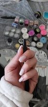 Pluma de grafiti para arte de uñas, pincel de dibujo de pintura impermeable, patrón de flores, herramientas de manicura de pluma, 1 ud.