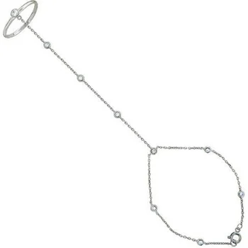 

Esthete bracelet with white gold diamond ring