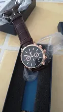 LIGE-Reloj ejecutivo de lujo para hombres, cronógrafo de cuarzo, con correa de cuero e indicador de fecha, estilo casual, a la moda, marca superior, con caja