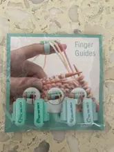 4-Yarn Guide-Thimble Sewing-Accessories Knitting-Tool Finger-Splitter Wool Plastic 4pcs