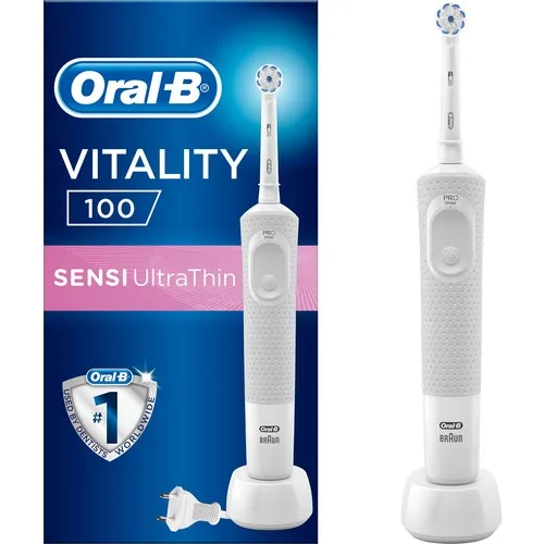 Oral-B D100 Vitality Sensi Ultra Thin Rechargeable Toothbrush | Бытовая техника
