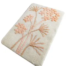 Коврик для ванной-коврики | коврики для ванной нескользящие Противоскользящие коврики орхидеи Somon60X100 см