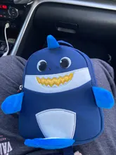 Mochila de grado alto para bebés y niñas, morral escolar 3D antipérdida con dibujos animados para guardería, impermeable de dinosaurios
