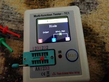 LCR-TC1 TC1-Transistor de retroiluminación TFT multifuncional, pantalla TFT de 3,5 pulgadas de colores, para prueba de resistencia de condensador de diodo triodo