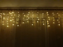 Led-String-Lights Christmas-Snowflakes Holiday Party Waterproof Connectable Wave