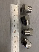 1/8 1/4 3/8 1/2 3/4 1 1-1/4 1-1/2 2 BSP NPT Male 304 Stainless Steel Countersunk