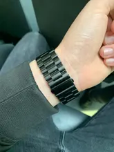 UEBN-Correa de Metal clásica de acero inoxidable para Apple watch, Series 6, 40mm, 44mm, banda para iWatch 5, 4, 3, 2, pulsera de 42mm y 38mm