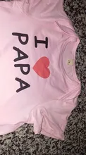 Body de bebé de 0 a 24 meses para recién nacidos, ropa para niño y niña de manga corta, amo a mamá y papá, ropa de bebés gemelos, Mono para niño