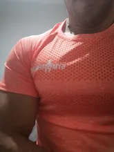 Running T-Shirt Short-Sleeve Tight Fitness Quick-Dry New Men Gym 3XL