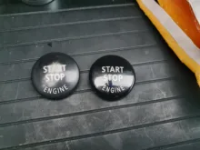 Car Engine START Button Replace Cover STOP Switch Accessories Key Decor for BMW X1 X5