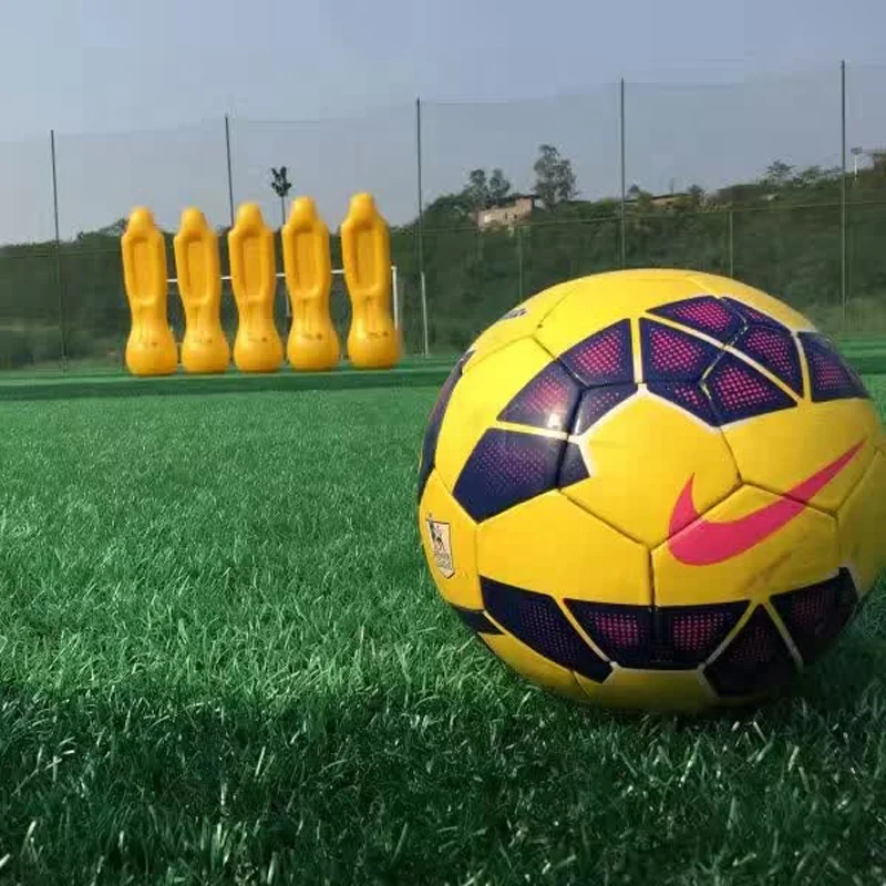 1.75m PVC Inflatable Sandbag Football Training Goal Keeper Solo Soccer Trainer Tumbler Air Dummy Tool Inflatable Tumbler Wall