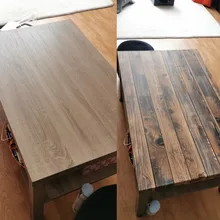 Wallpaper Removable Plank Peel-And-Stick Wood-Grain Vinyl Faux Self-Adhesive Retro Restaur