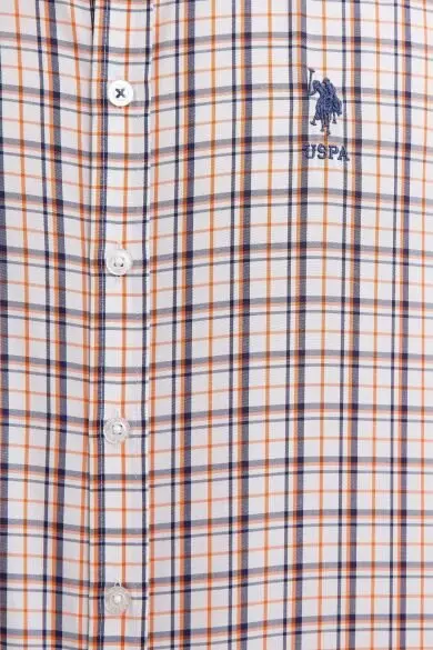 U.S. POLO ASSN. Мужской тканый гомлек - Цвет: Оранжевый