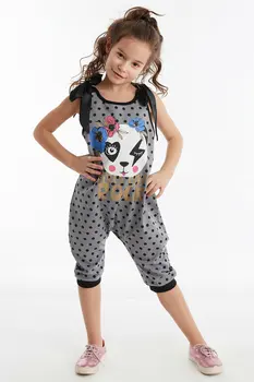 

DeFacto Kız Çocuk Fiyonk Detaylı Askılı Puantiye Baskılı Tulum-R5403A620SP