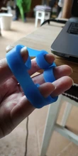 Pinza de dedo portátil para entrenamiento de fuerza banda de resistencia de silicona, agarre de mano, muñeca, Yoga, estirador de dedos, ejercicio, 3/6 Uds.