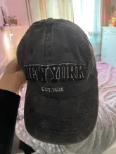Baseball-Cap Embroidery Sports-Caps Vintage Outdoor New York Women Letter Sand-Washed
